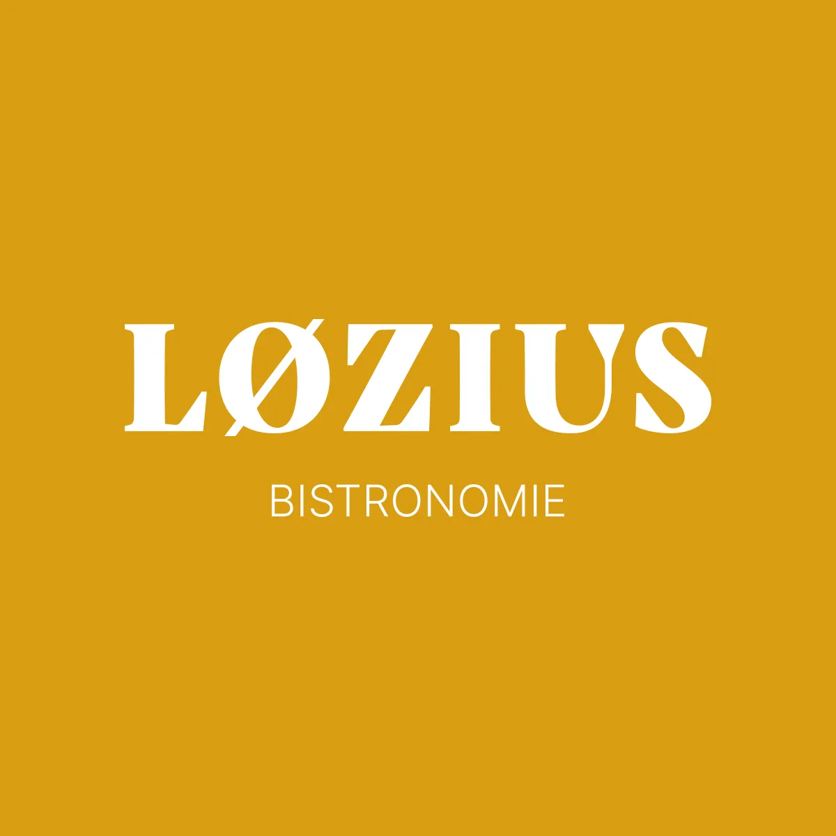 Løzius Bistronomie: Wort-Bild-Marke